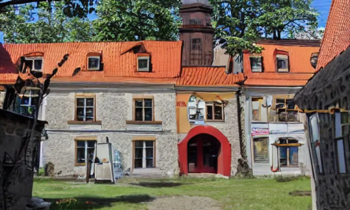 zámek Třebešice – zima