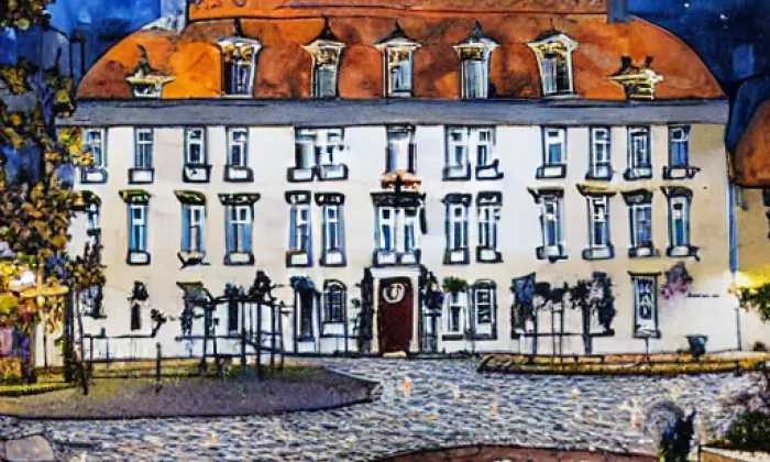 Zámek Týn nad Vltavou – noc