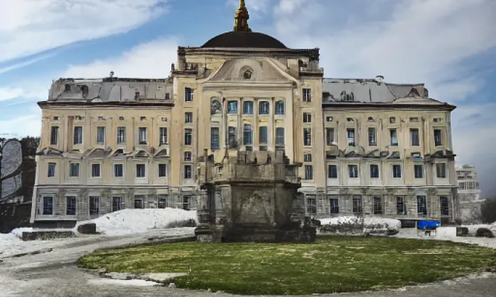 zámek Týnec – winter