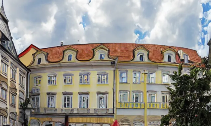 zámek Teplice – noc