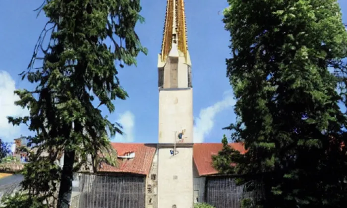 zámek Tovačov – akvarel