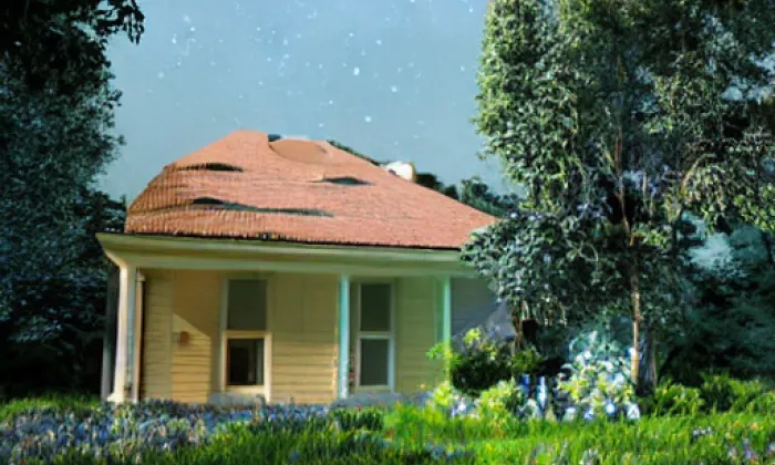 Zámek Trnávka – noc