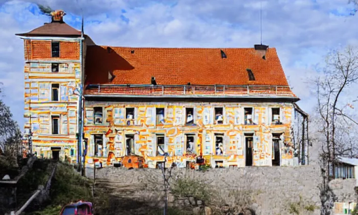 zámek Velemyšleves – autumn