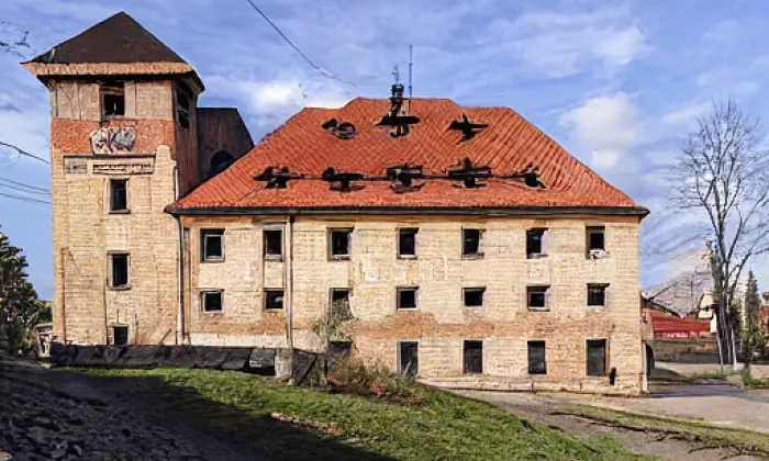 zámek Velemyšleves – winter