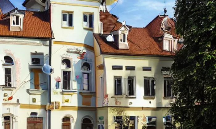 zámek Veleslavín – jaro