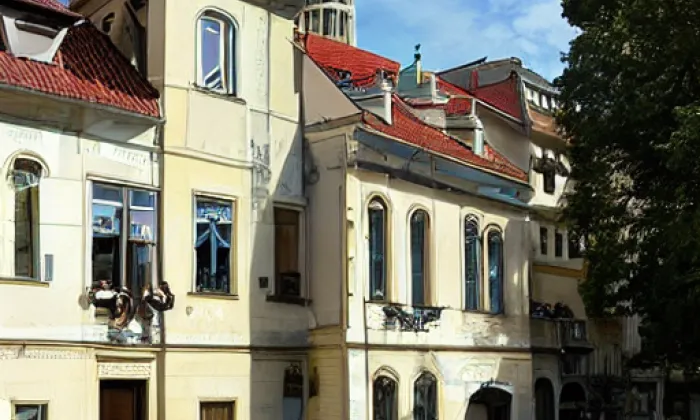 zámek Veleslavín – léto