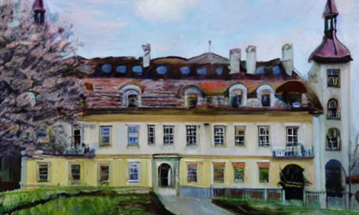 zámek Velké Heraltice – jaro
