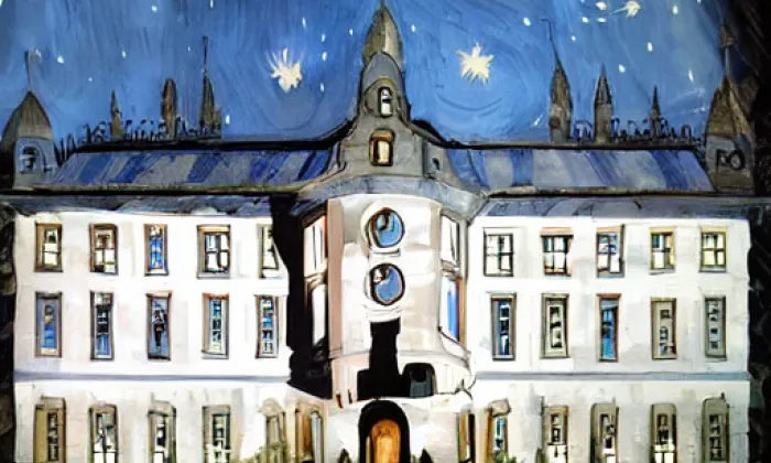 zámek Vizovice – noc