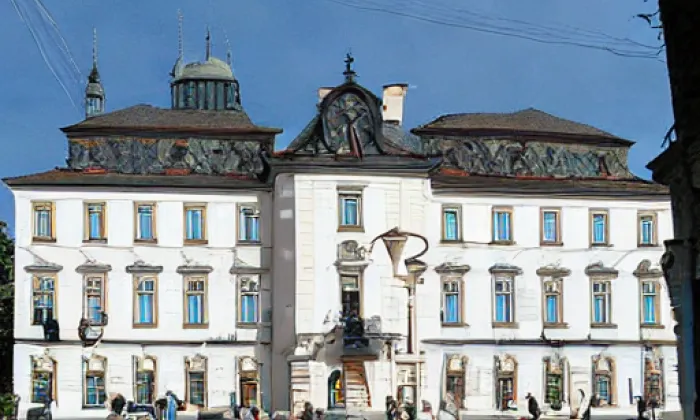 zámek Vizovice – léto