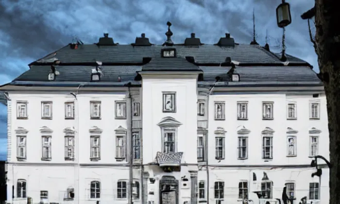 zámek Vizovice – zima