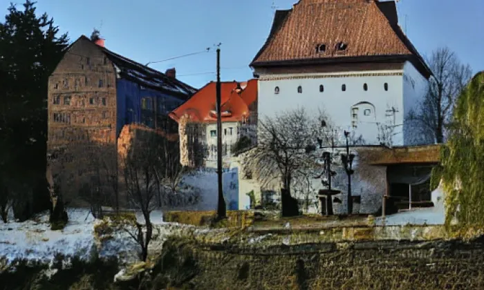 zámek Vohančice – winter