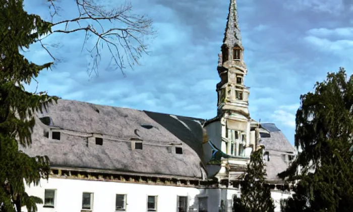 zámek Zábřeh na Moravě – zima