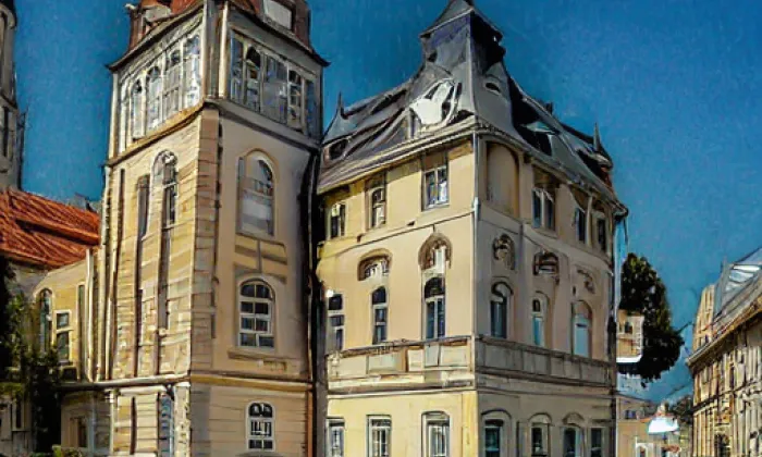 Zámek Záběhlice – noc