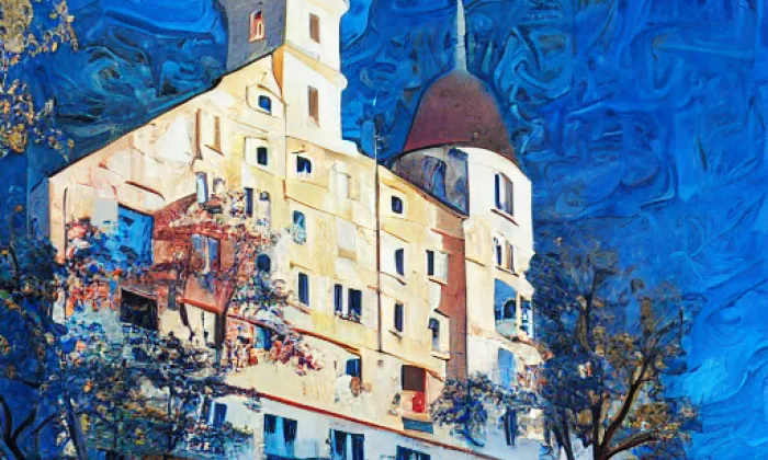 zámek Zruč nad Sázavou – summer