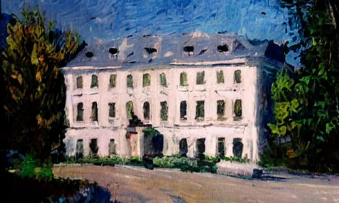 zámek Zvíkovec – jaro