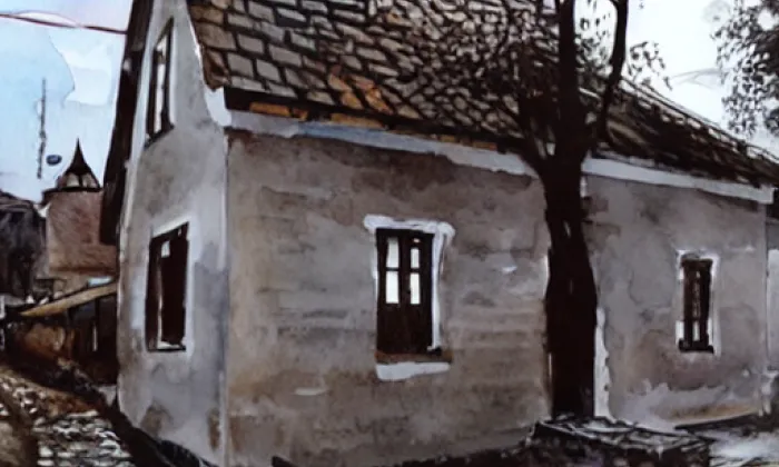 Zichpil – akvarel
