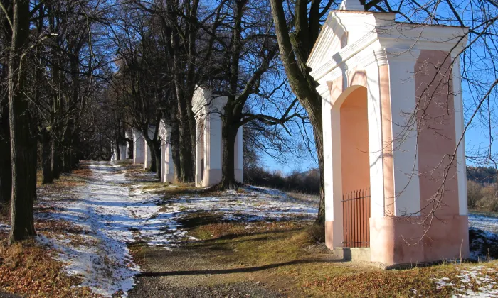Křížová cesta ve Vlachově Březí