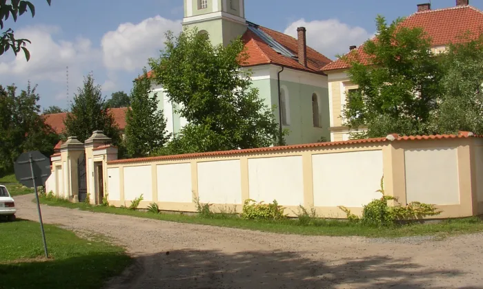 evangelický kostel ve Kšelích