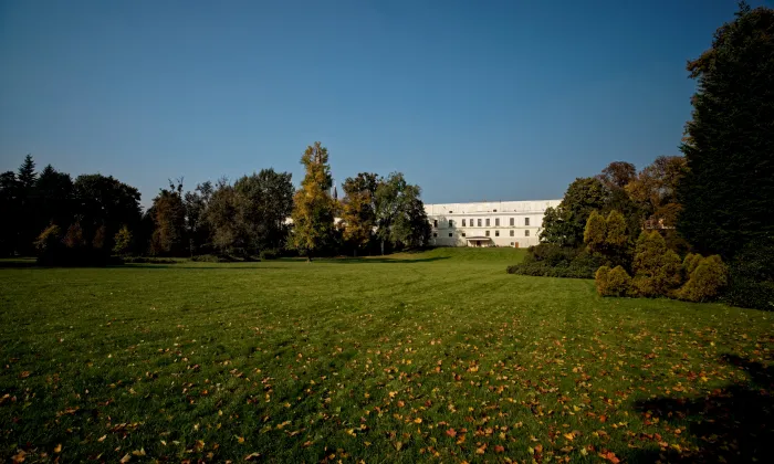 Fontána v parku Boženy Němcové