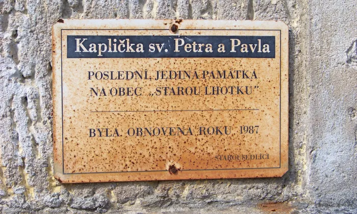 Kaplička svatých Petra a Pavla