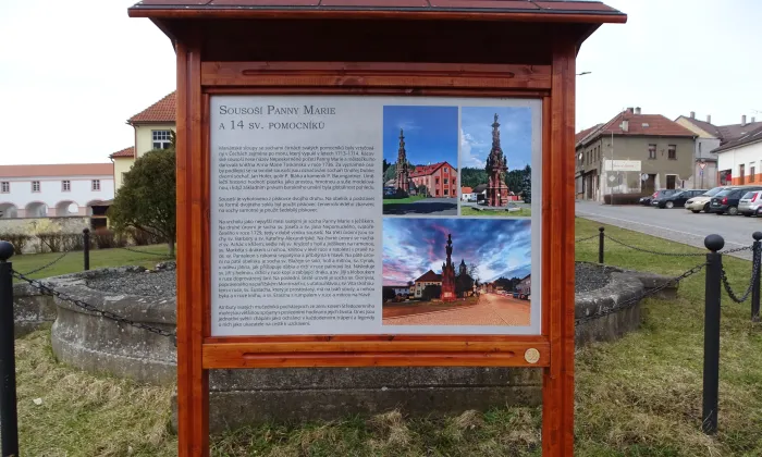Mariánské sousoší v Kácově