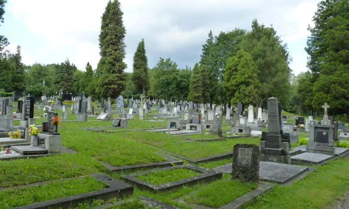 Památník a hrob obětí důlní katastrofy v roce 1924