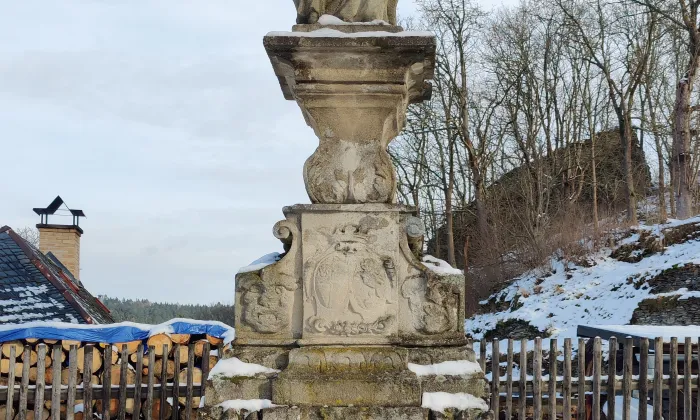 Socha Kristus přítel dítek