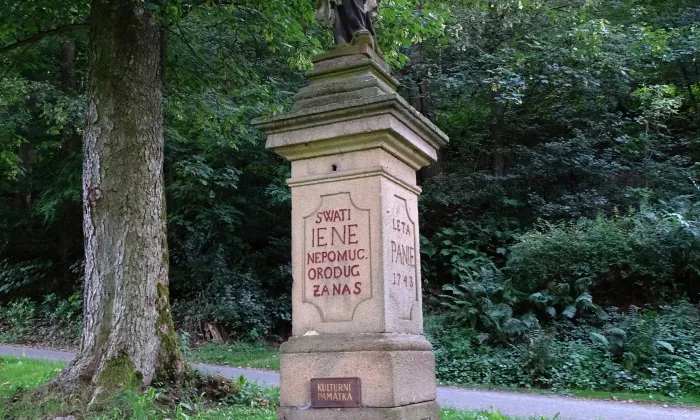 Socha svatého Jana Nepomuckého (Bohy)