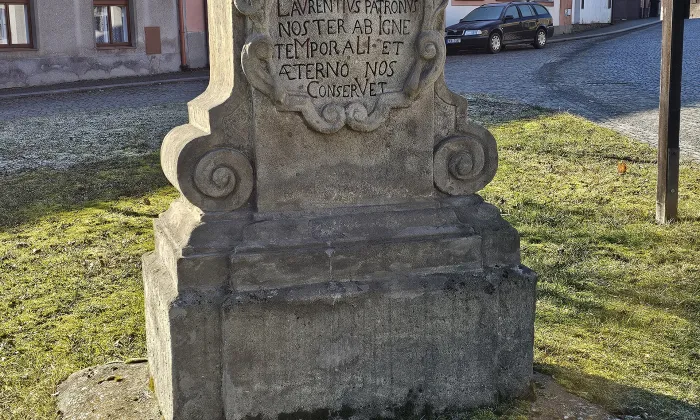 Socha svatého Vavřince (Heřmanův Městec)