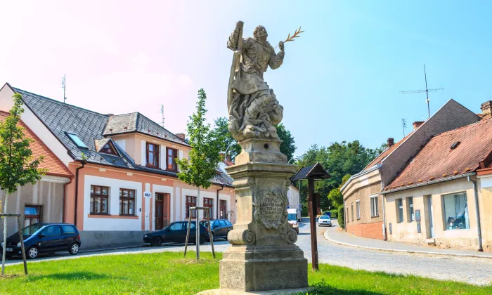 Socha svatého Vavřince (Heřmanův Městec)