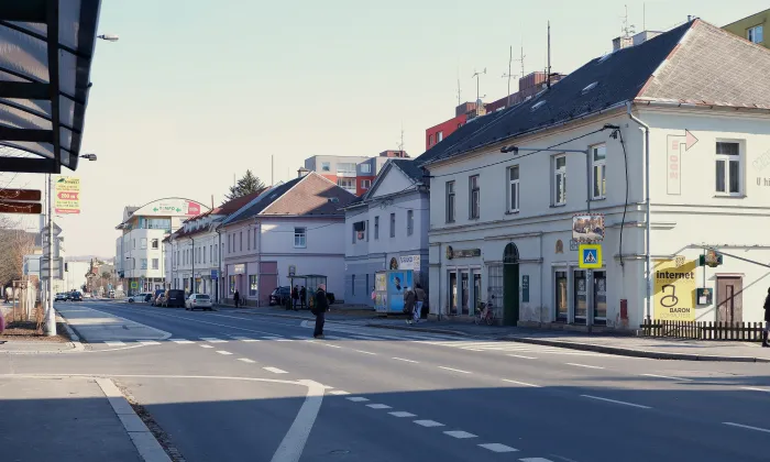 Benzínová čerpací stanice v Bruntále