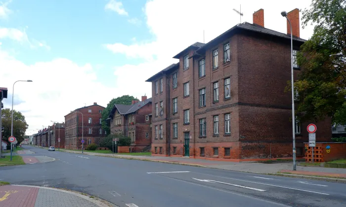 Obytná kolonie tažíren trub