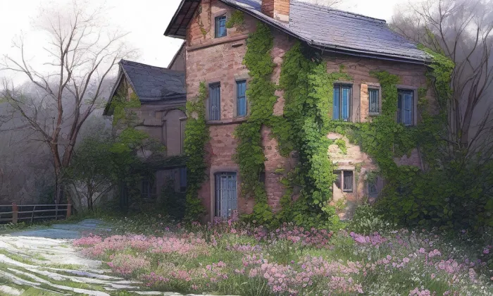 Železniční strážní domek čp. 51 – jaro