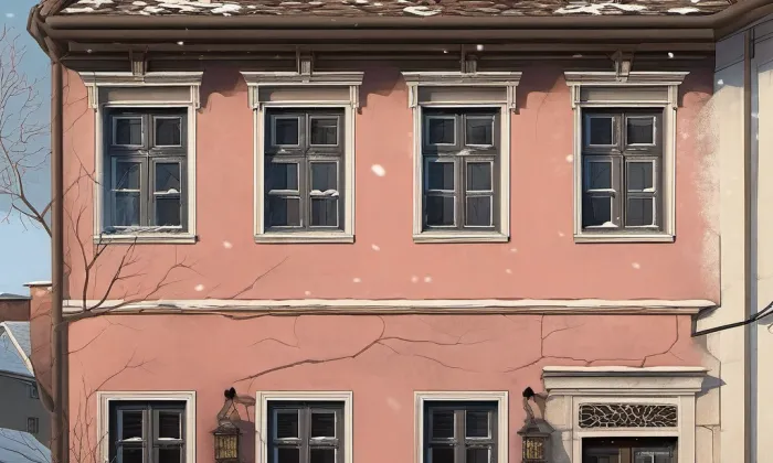 Židovský dům čp. 382 – zima