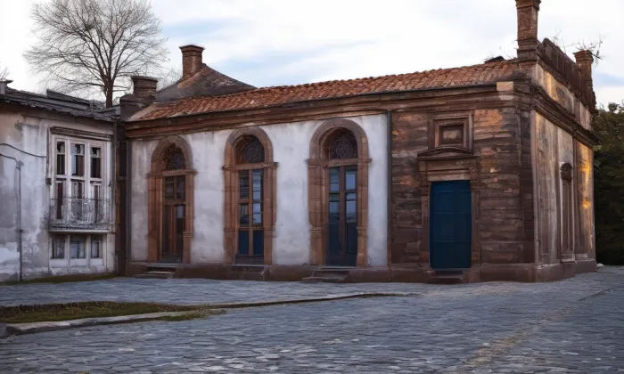 Úpravna vody a čerpací stanice vršovické vodárny – noc