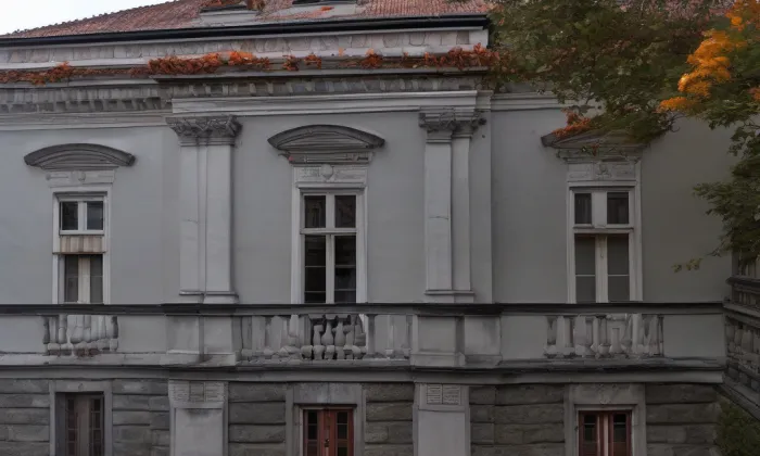 Šupichova vila – podzim