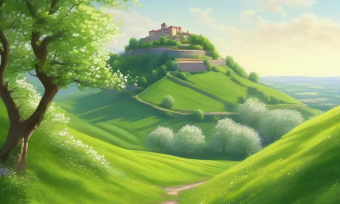 Bílina – spring