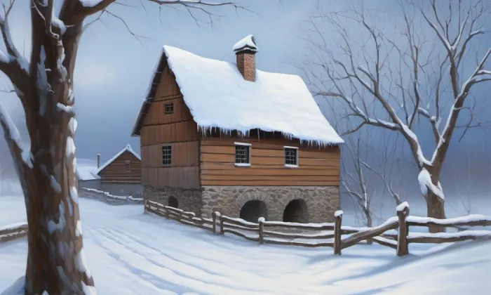 Bítovský Mlýn – winter