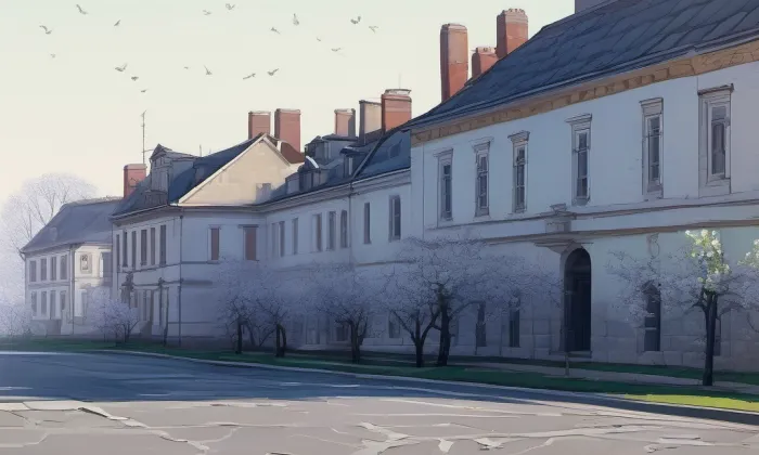 Benzínová čerpací stanice v Bruntále – jaro