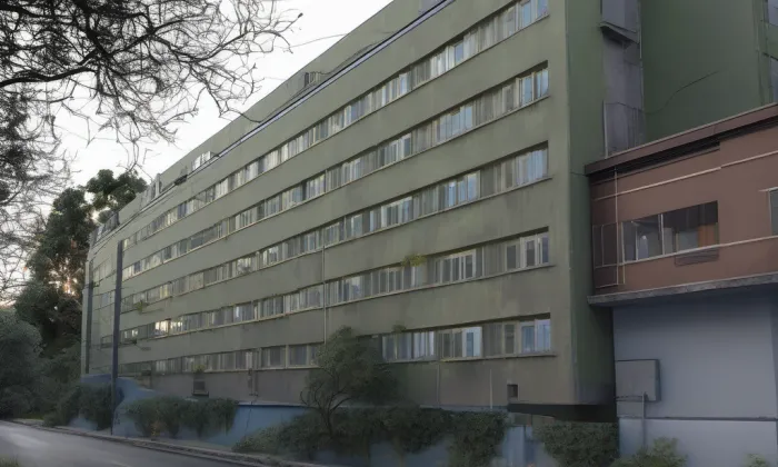 budova České správy sociálního zabezpečení – léto