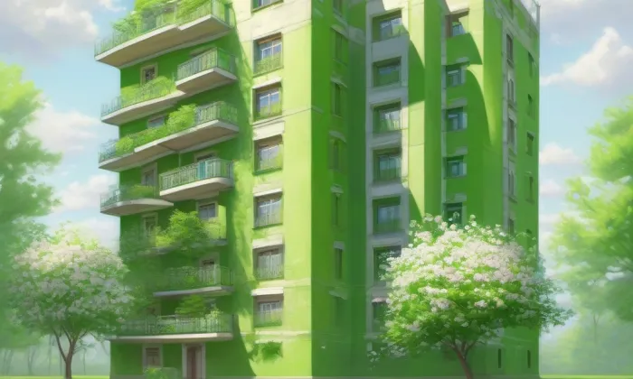 Budovy Sdružení projektových ateliérů – jaro