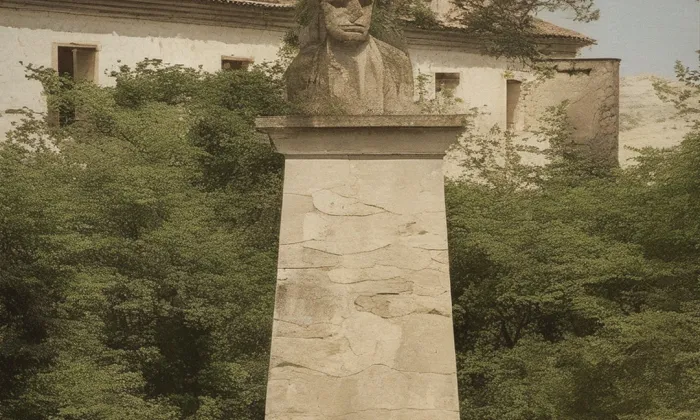 Busta O. Hostinského – historická rekonstrukce