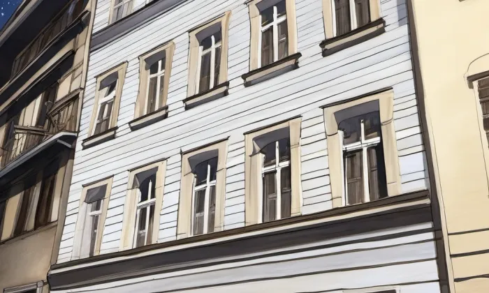 Dům čp. 170 – noc