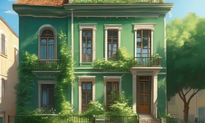 Dům čp. 215 – léto