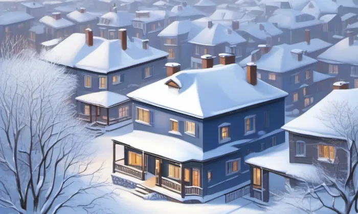 Dům čp. 245 – winter