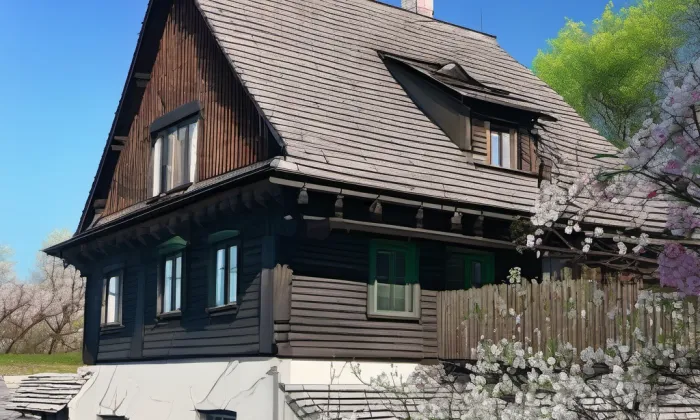 Dům čp. 264 – jaro