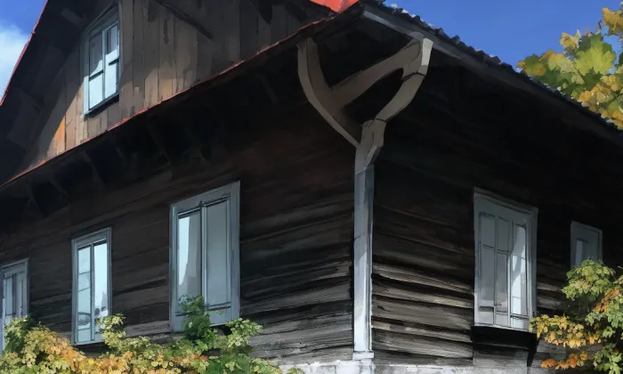 Dům čp. 294 – podzim