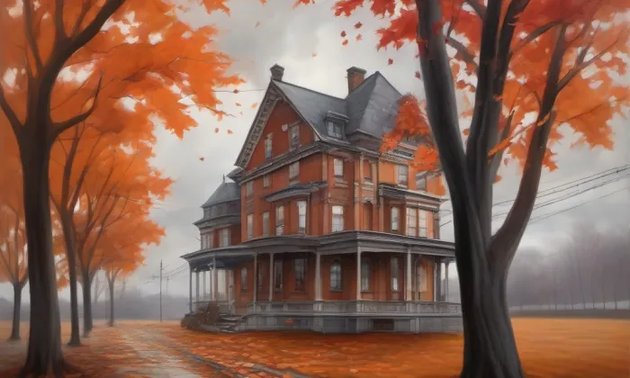 Dům čp. 322 – autumn