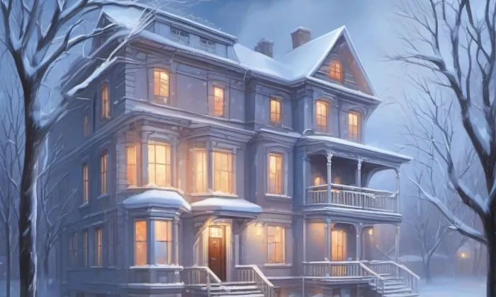 Dům čp. 412 – winter