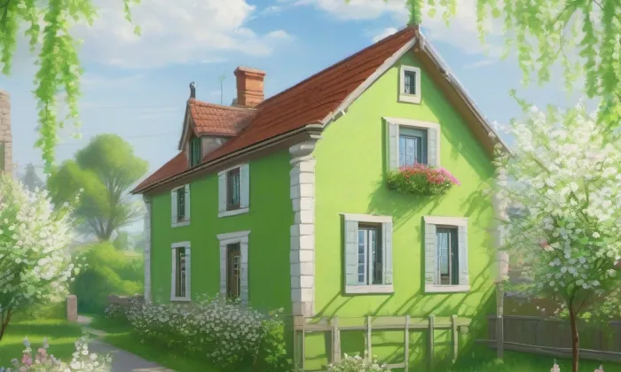Dům čp. 46 – jaro